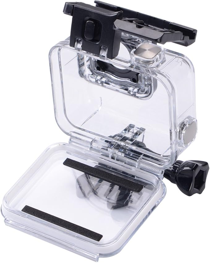 Suptig Replacement Waterproof Case Protective Housing Compatible for GoPro Hero 7 Black Hero 6 Hero 5 Underwater Use - Water Resistant up to 147ft (45m)