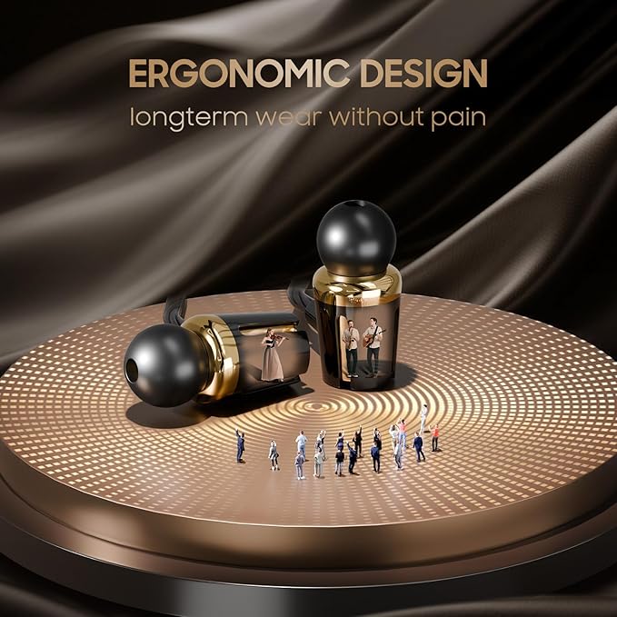 Rayleigh Wired Earbuds 5 Pack, Earbuds Headphones with Microphone, Earphones with Heavy Bass Stereo Noise Blocking, Compatible with iPhone, with iPad and Android Devices, MP3, Fits All 3.5mm Devices