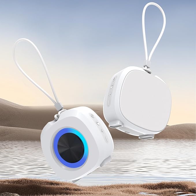 Bluetooth Speaker Portable Media Players Clear Loud Stereo Sound Deep Bass Wireless Speaker With Lights TWS IPX5 Waterproof Small Speakers Long Playtime for Home/Party/Outdoor/Beach Electronic Gadgets