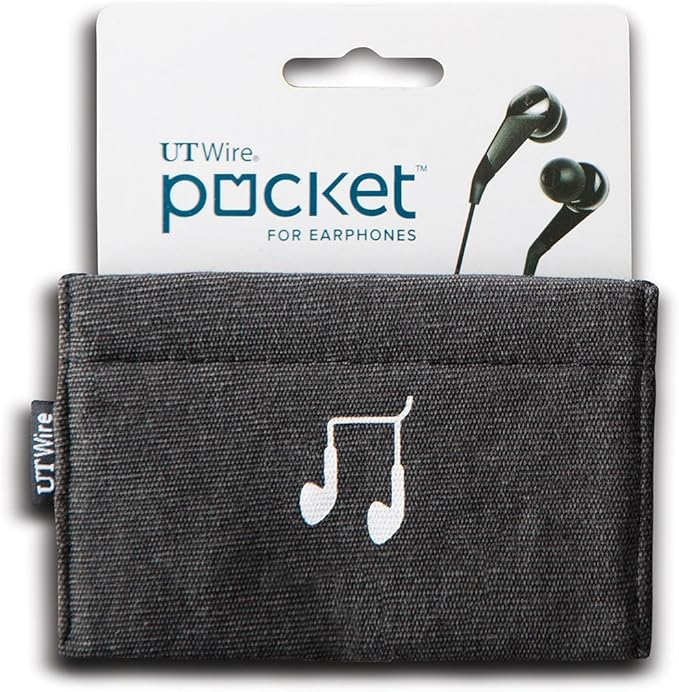 Panasonic ErgoFit Wired Earbuds With Microphone, 3.5mm Jack Wired Headphones with Mic and Call Controller, Ergonomic Custom-Fit Earpieces (S/M/L), for Phones and Laptops - RP-TCM125-K (Black)