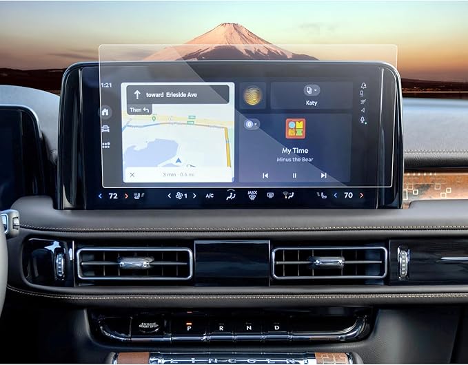 SXCY for 2025 Lincoln Aviator Screen Protector 13.2 Inch 2025 Aviator Accessories 2025 Aviator Navigation Infotainment Screen Protector[2PCS Nano]