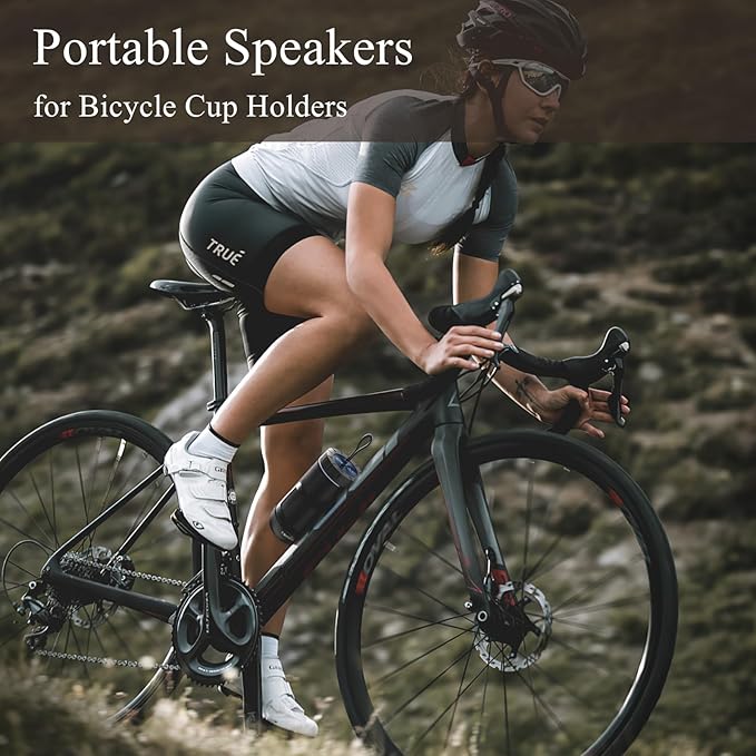 comiso Bluetooth Speaker, IP65 Waterproof Portable Speaker with 360° HD Stereo Sound, Punchy Bass, TWS Pairing, 24H Playtime, Wireless Speakers for Home/Outdoor/Camping/Beach, Gifts for Unisex