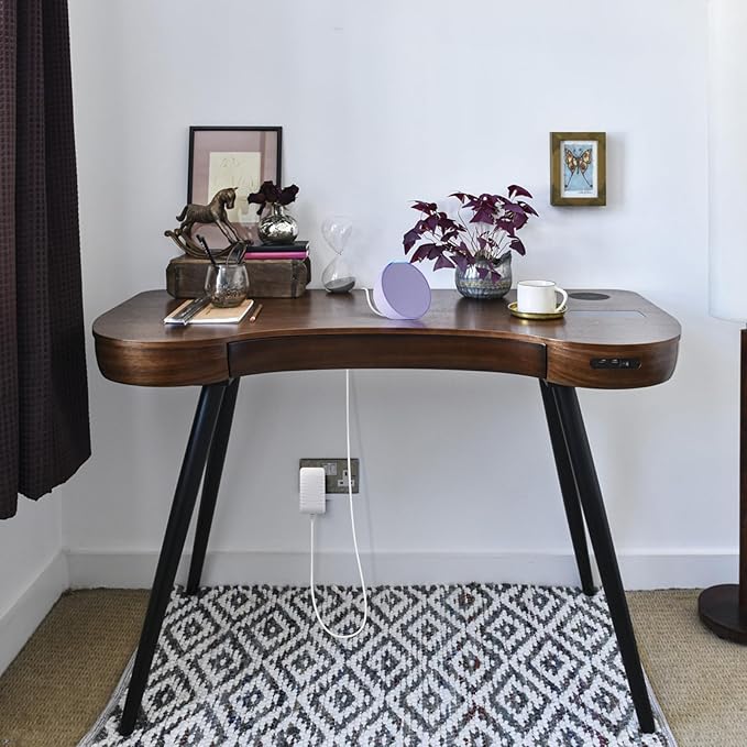 15W Power Cord Adapter for Echo Pop, Dot 5th Gen, Dot 4th, 3rd Generation, Kids Edition, TV Cube Smart Speakers - White Wall Charger Plug Long Cable, 5ft