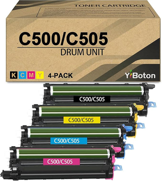 VersaLink C500 C505 Drum Cartridge Replacement for Xerox 108R01484 108R01481 108R01482 108R01483 Drum Unit Compatible for Xerox VersaLink C500N C500DT C500DN C505DN C505S C505X C505XL Printer Drum