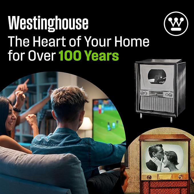 Westinghouse 40-inch Smart TV, FHD 1080P Xumo TV w/Voice Remote, Flat Screen Television w/Dolby Atmos, Blueooth, Apple AirPlay, Wi-Fi & Mobile Connectivity