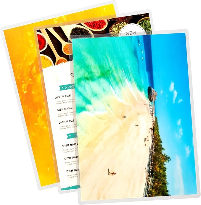 SINCHI Thermal Laminating Pouches, 3 mil, Clear, 200 Pack, 9x11.5-Inches Letter Size Laminating Sheets
