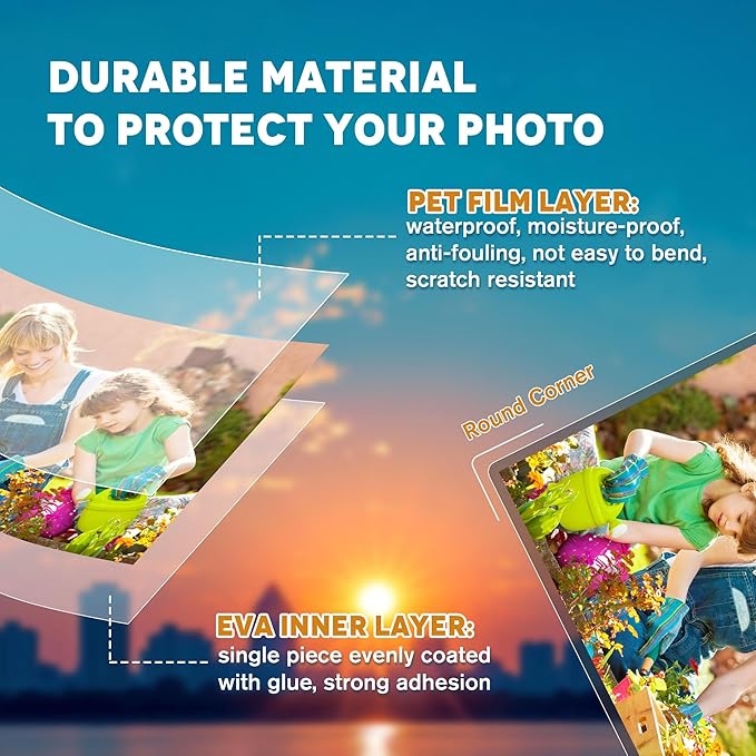 Koala Thermal Laminating Pouches, Hold 11X17 inch Sheets 165 Pack, 3 Mil Clear Thermal Laminate Sheets, 11.5X17.5 inch Lamination Sheet Paper for Laminator, Office and School Supplies