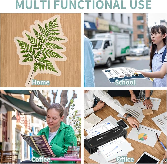 Laminating Sheets - 3Mil 200 Pack Thermal Laminating Pouches, 9"x11.5" Clear Laminate Sheets for Schedules, Menus, Certificates, Art Drawings, Round Corner