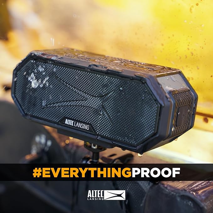 Altec Lansing - Portable Bluetooth Speaker HYDRABLAST 2.0, Waterproof IP67, 20W Output Power, Magnetic Bluetooth Speaker (Dallas Cowboys)