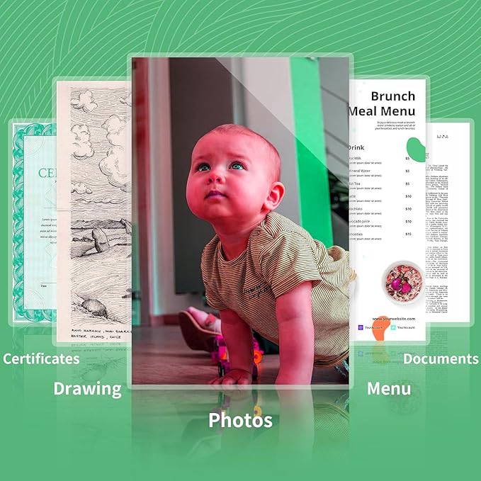 100 Pack Laminating Sheets 5 Mil Thickness, 9 X 11.5 inch Clear Thermal Laminating Pouches (Letter Size), for Education Supplies & Craft Supplies (5Mil - 100Pack)