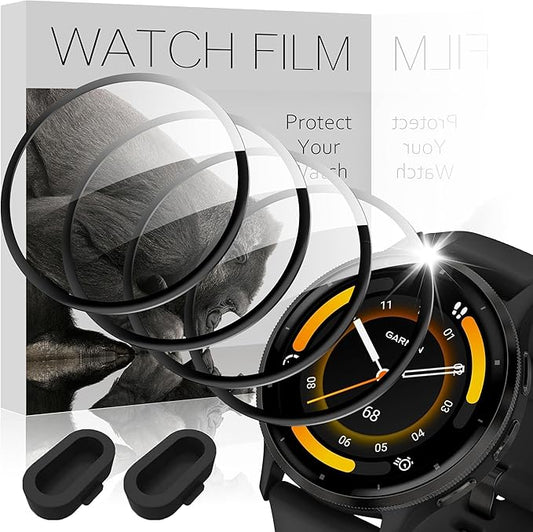 4 Pack for Garmin Venu 3 Screen Protector PMMA,Screen Protector Precise Fit Scratch Resistance for Garmin Venu 3