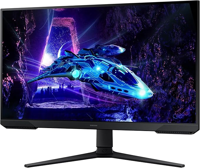 Samsung 27-Inch Odyssey G3 (G30D) Series FHD Gaming Monitor, 1ms, 180Hz, AMD FreeSync, Adjustable Stand, Black Equalizer, Virtual Aim Point, Eye Saver Mode, Flicker-Free, LS27DG302ENXZA