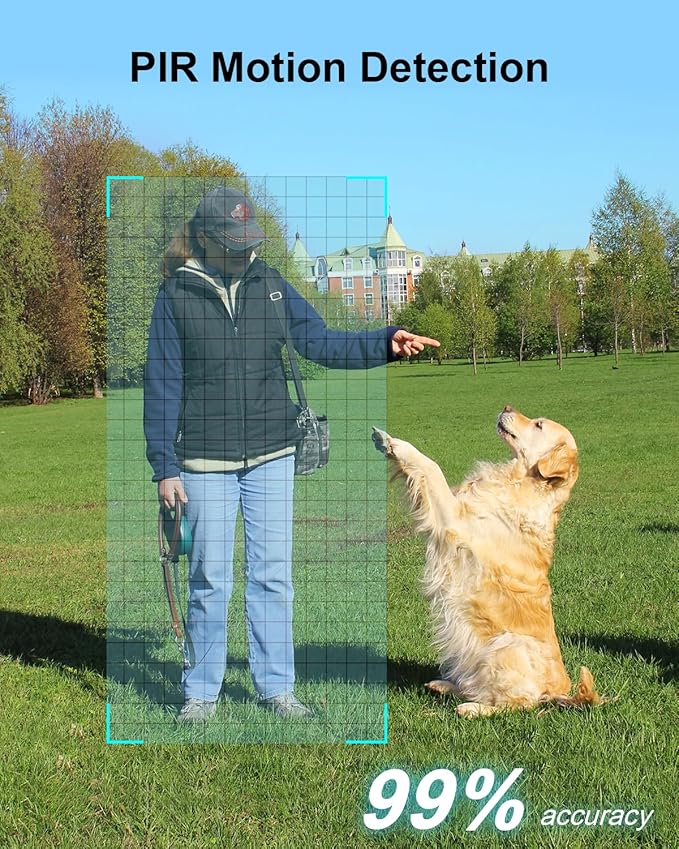 ANRAN 2K Solar Security Camera Wireless Outdoor, Forever Power with Built-in Solar Panel, WiFi Home Security Cameras, 2-Way Audio, PIR Detection, Color Night Vision, Works with Alexa, C3 2-Cam Pack