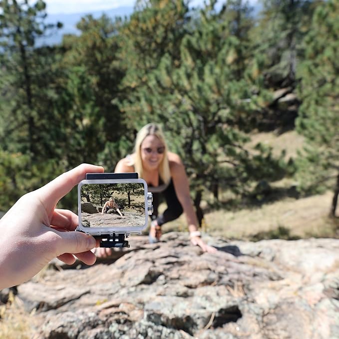 Pro Xtreme 4K Action Camera - Ultra HD Waterproof Camera Video Camera with Wi-Fi, 170° Wide Angle Lens, Image Stabilization, Multiple Mounting Options - Perfect Underwater Camera Snorkeling