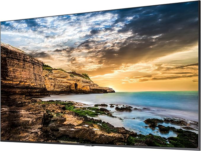 SAMSUNG 43” QET Series LFD Display with Integrated MagicInfo Lite Player, Crystal 4K Processor and UHD Resolution, 8ms Response Time, 300 nit, Home UI, Built-in Speakers, LH43QETELGCXZA
