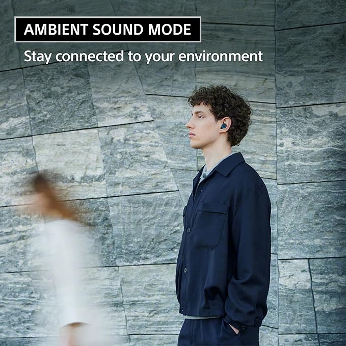 Sony WF-C710N Truly Wireless Noise-Canceling Earbuds with up to 30-Hour Battery Life, Lightweight and Secure, Black