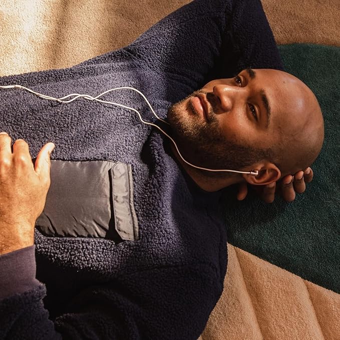 Panasonic ErgoFit Wired Earbuds, 3.5mm Jack In-Ear Headphones Wired with Dynamic Crystal-Clear Sound and Soft Ergonomic Custom-Fit Earpieces (S/M/L), for Phones and Laptops - RP-HJE120-N (Rose Gold)