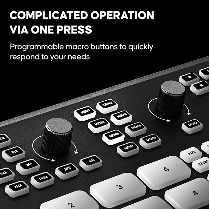 Osee GoStream Deck HDMI Pro Live Streaming Multi Camera Video Mixer Switcher with NDI Updatable