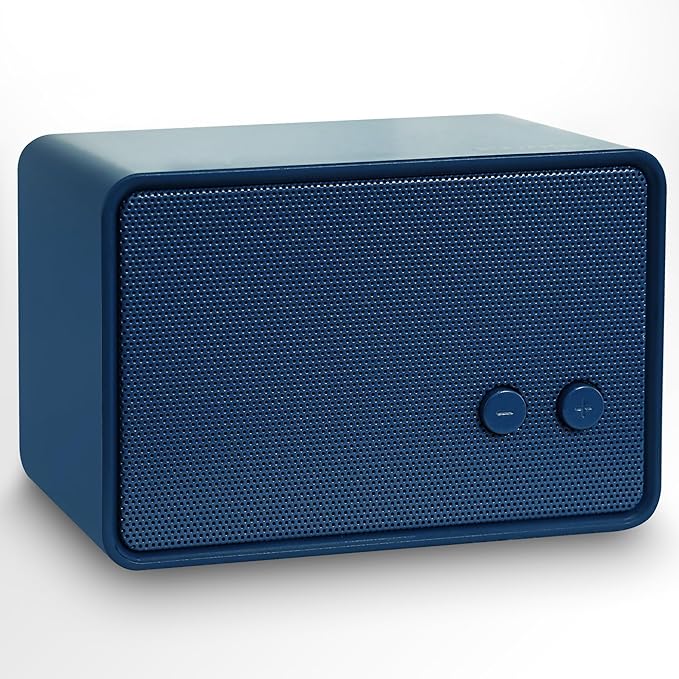 Bluetooth Speaker, Loud Small Portable Wireless Speaker with 5W HD Sound, Bluetooth V5.0, 12H Long Playtime, Outdoor Speaker for Home, Office, Party, Gift for Friend, Blue