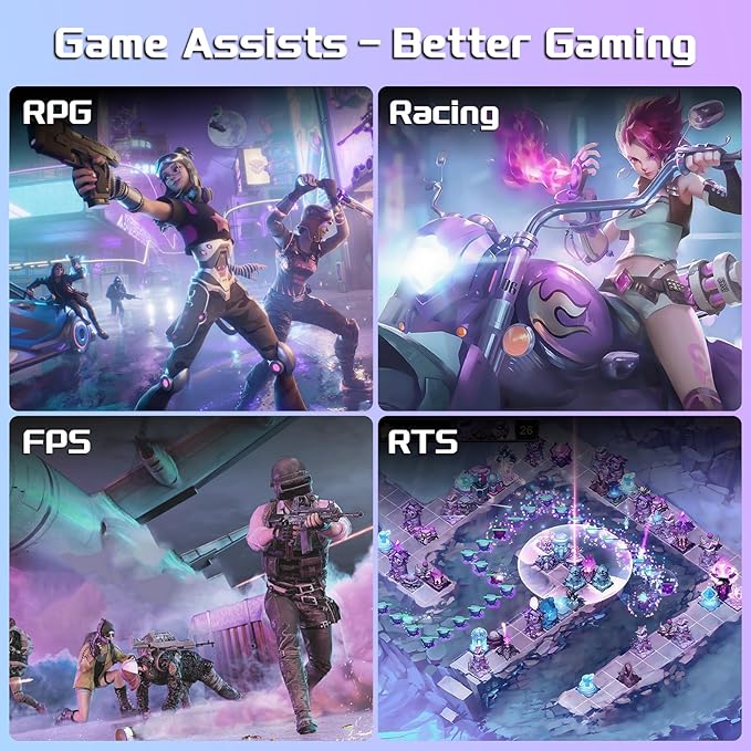 Amzfast 24 Inch Gaming Monitor 200Hz FHD 1080p Fast IPS Computer Monitor, 110% sRGB 1ms HDR Support Adaptive Sync, Eye Care VESA Mount HDMI 2.0 | Display Port 1.4 White Monitor, G24X1W