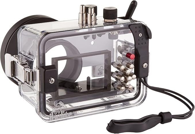 Ikelite 6170.45 Underwater Camera Housing, Clear