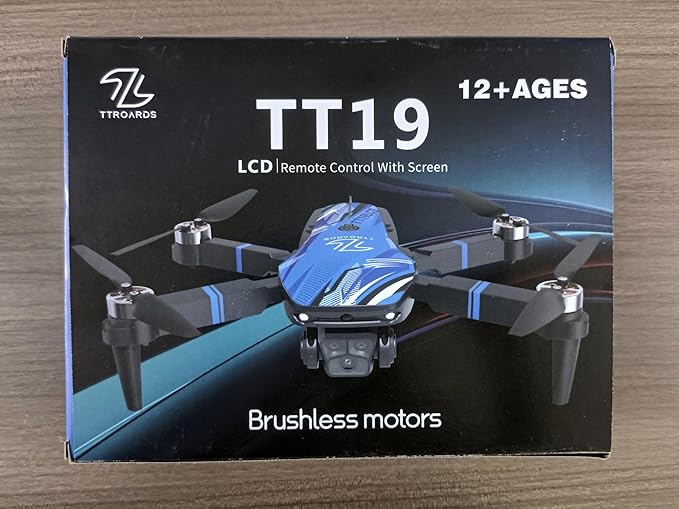 Drone for Adults with LCD Screen, Headless Mode 360° Flip, TT19LCD