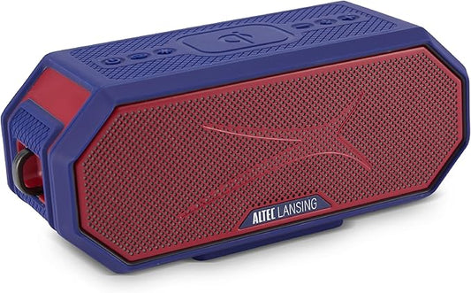 Altec Lansing - Portable Bluetooth Speaker HYDRABLAST 2.0, Waterproof IP67, 20W Output Power, Magnetic Bluetooth Speaker (New York Giants)