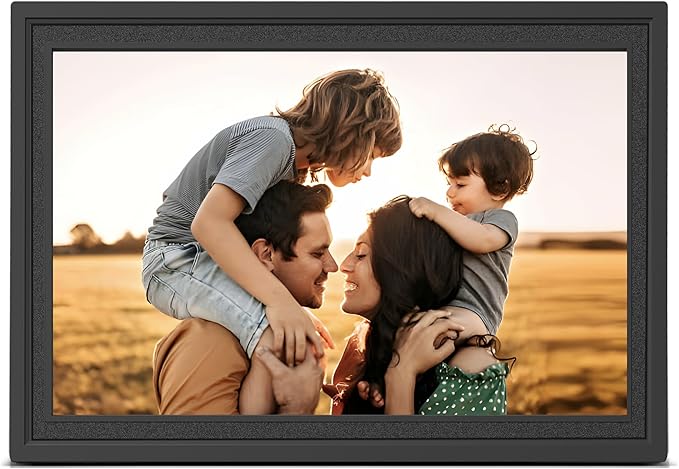 Digital Picture Frame WiFi, 10.1 Inch Frameo Digital Photo Frame 32GB Memory, 1280 * 800 Touch Screen, Auto-Rotate, Share Pictures Videos Instantly, Wedding, Birthday, Gift for Mom, Dad, Grandparents