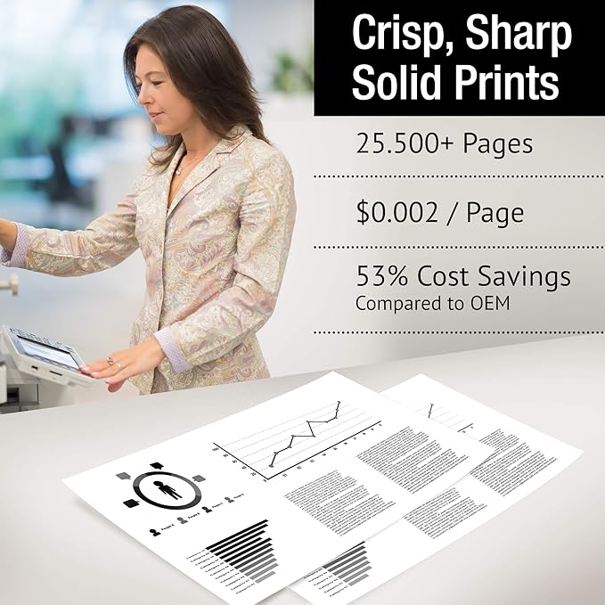 CS Replacement Toner Cartridge Compatible with Kyocera-Mita TK3192 Black ECOSYS P3060dn Black