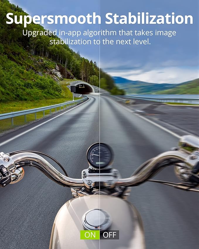 AKASO Brave 8 4K60FPS Action Camera, 48MP Photo Touch Screen Waterproof Super Wide Angle 16x Slo-mo SuperSmooth Stabilization Underwater Camera with Remote Control Helmet Accessories (Brave 8)