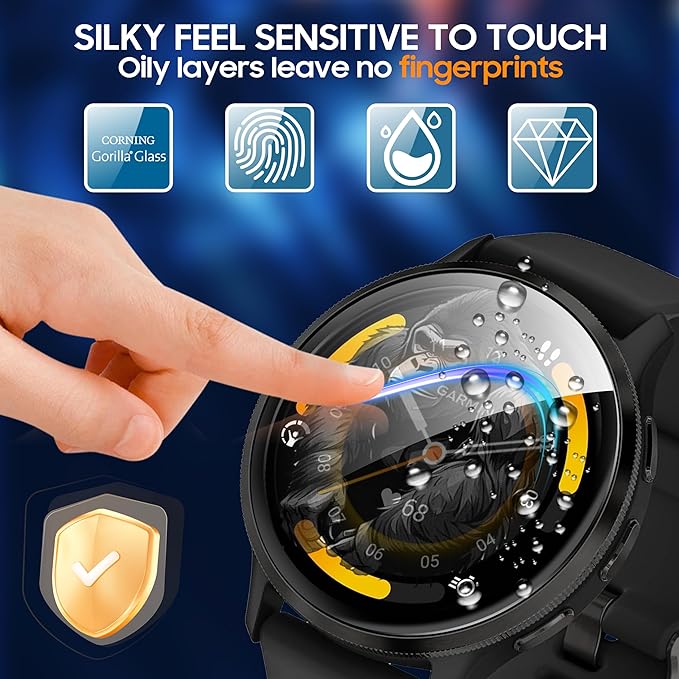 4 Pack for Garmin Venu 3 Screen Protector PMMA,Screen Protector Precise Fit Scratch Resistance for Garmin Venu 3