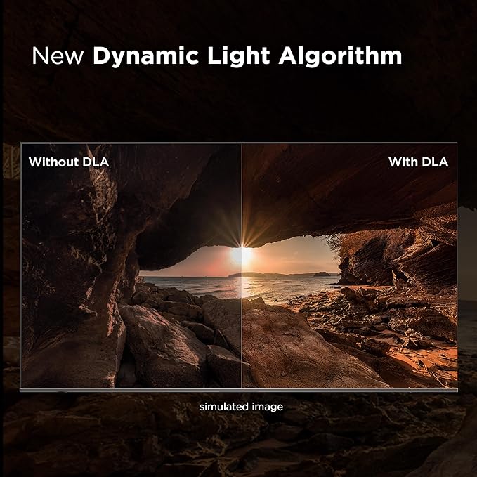 TCL 55-Inch Class QM6K Series QD-Mini LED 4K UHD Google Smart TV Best Value Mini-LED TV - QLED, 144hz, 240hz Gaming Rate, High Contrast Screen, Onkyo Audio, Dolby Atmos (55QM6K, 2025 Model)