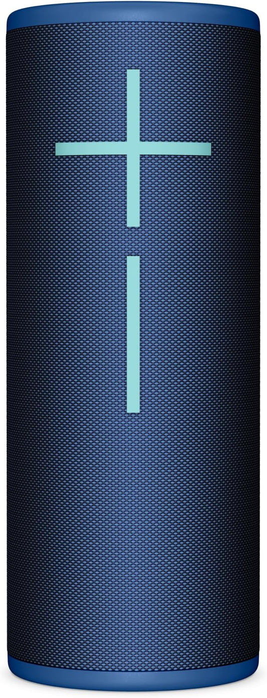 Ultimate Ears MEGABOOM 4 Portable Waterproof Bluetooth Speaker, 360-Degree Sound, Thundering Bass, 147ft Range, 20-Hour Battery, Floating Speaker - Blue