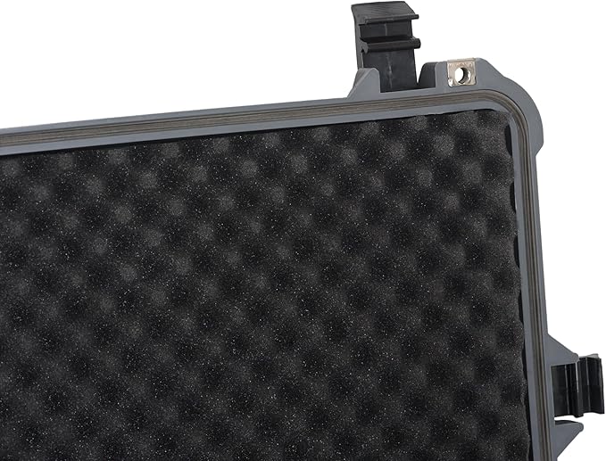 MEIJIA Portable All Weather Waterproof Protective Hard Case,Compact Camera Case with Customizable Fit Foam,Fit Use of Drones,Camera,Equipments,20.62 x16.85x8.11inches(Grey)