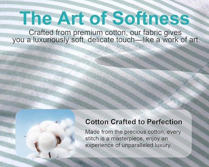 MUSICOZY Sleep Headphones Bluetooth 5.4 Headband, Wireless Earphones Sweat Resistant Earbuds with Ultra-Thin HD Stereo Speaker for Workout Running(White Green)