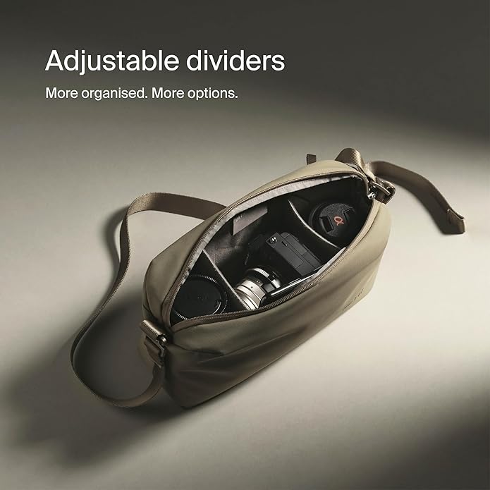 Urth Dolomite 5.1L Crossbody Camera Sling Bag - Water Resistant, Recycled, Multifunction Photography DSLR Everyday Bag