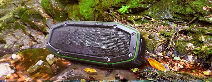 Rockville RPB27 20w Rugged Portable Waterproof Bluetooth Speaker w Bumping Bass!
