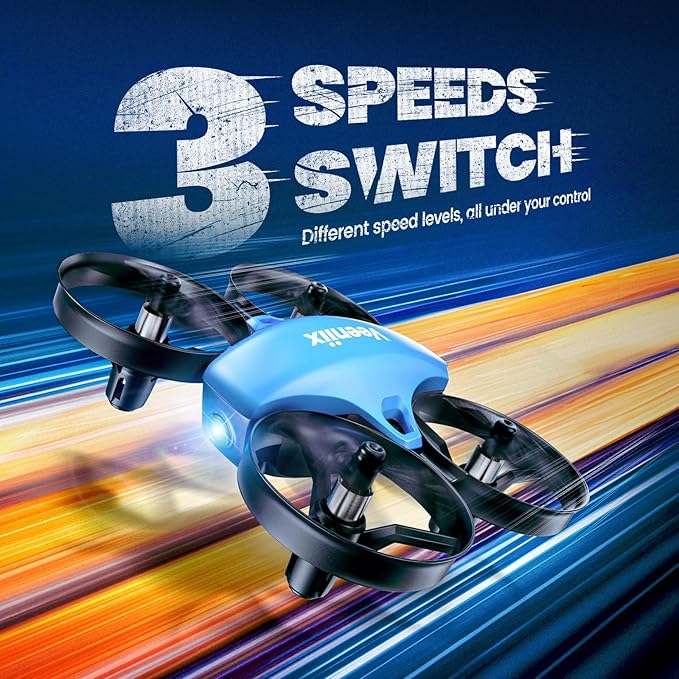 V995 Mini Drones for Kids 8-14+ and Beginners,Indoor RC Quadcopter,Small Helicopter Plane with 3D Flips,360° Rotation,Circle Fly,Auto Hover,Headless Mode and 3 Batteries,Gift for Boys and Girls