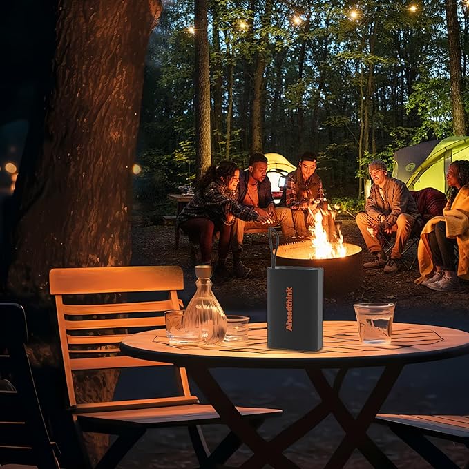 Bluetooth Speaker, Portable Wireless, IPX5 Waterproof, Bluetooth 5, RGB Color Lights, Loud Stereo Sound, Bass, TWS Pairing, for Party, Home, Outdoor, Traveling