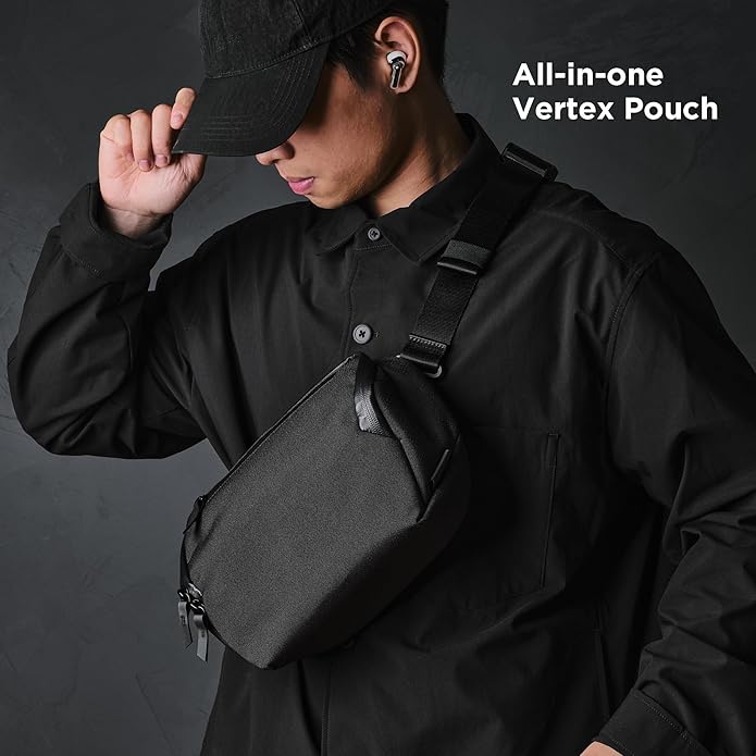 ALPAKA Vertex Pouch - Mens Sling Bag, Fits iPad Mini, Electronics & Accessories, Removable Strap, Weatherproof Fabric