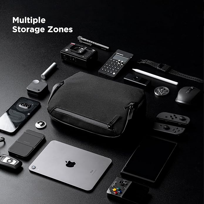 ALPAKA Vertex Pouch - Mens Sling Bag, Fits iPad Mini, Electronics & Accessories, Removable Strap, Weatherproof Fabric