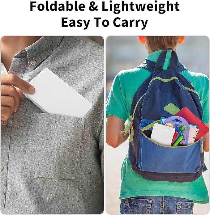 Desk Portable Basic Calculator with Notepad and Stylus, 12 Digit Large Display Multi-Function for Office, School, Home & Basic Financial (White)