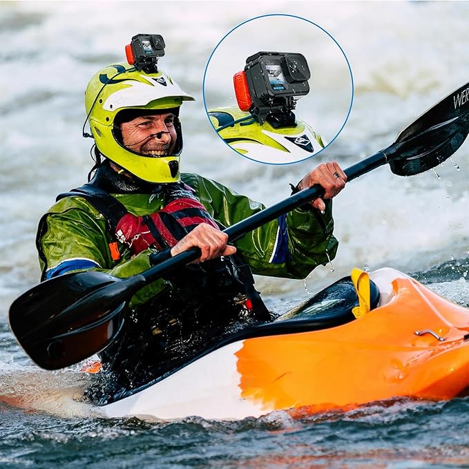 BO&DQQ Protective Waterproof Case Compatible for Go Pro Hero 13 12 11 10 9 Black, 60M/196FT Underwater Diving Housing Shell Accessories Kit