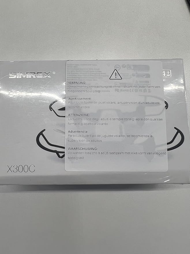 X300C Mini Drone with Camera 720P HD FPV, RC Quadcopter Foldable Drone With Altitude Hold, 3D Flip, Headless Mode, Gravity Control and 2 Batteries, Gifts for Kids, Adults, Beginner (White)