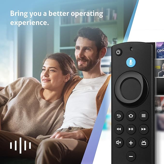 Voice Remote Control (3rd Gen) Fit for Fires-Smart TVs Stick/TV Cube/4K Max/4K/Stick Lite, Smart TV 3rd Gen and Compatible with Insignia-Toshiba-Pioneer-Smart-TVs