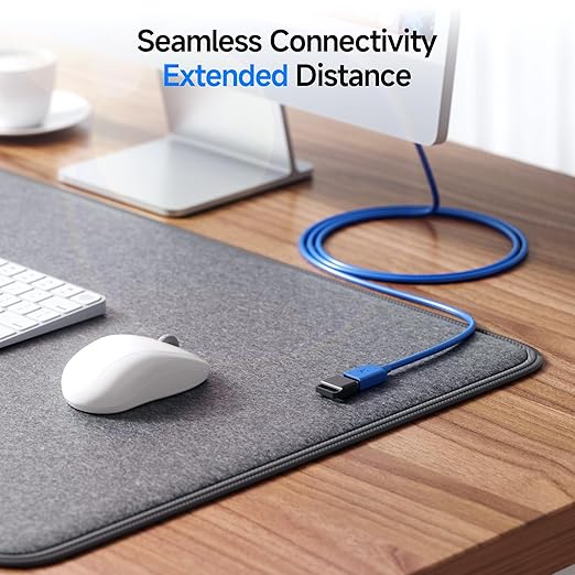 Cable Matters 5Gbps Long USB Extension Cable - 10ft, USB 3.0 Extension Cable, Male to Female USB3.0 Extender, Compatible with Webcam, VR Headset, Printer, Hard Drive, Blue