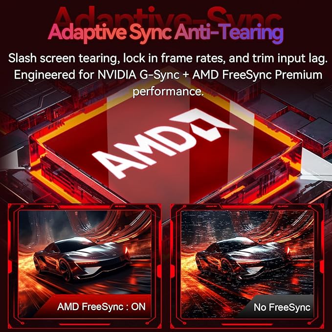 32Inch 4K Curved Monitor,160Hz UHD(3840 x 2160) Curved Gaming Monitor,1ms AMD FreeSync Premium,1500R,125% sRGB,95% DCI-P3,Monitor with Speaker,HDMI2.1,DP1.4,VESA