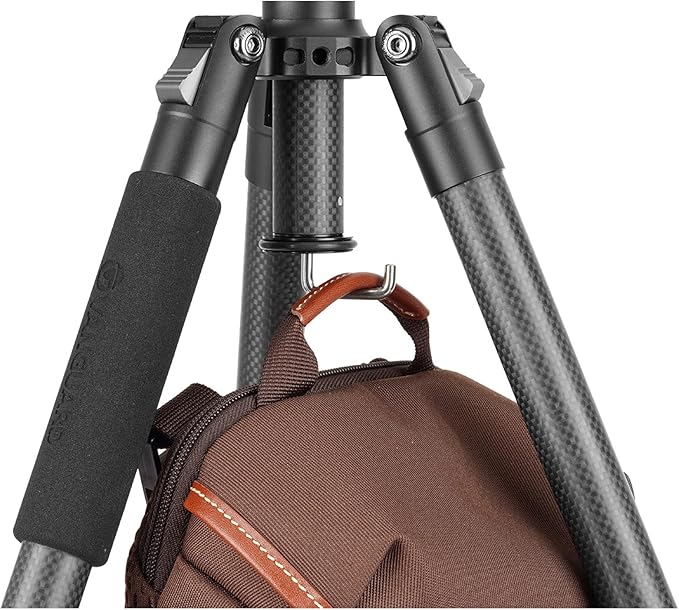 Vanguard Vesta GO 204CB Ultra Lightweight and Packable Carbon Fiber Travel Tripod with VEO BH-45 Ball Head