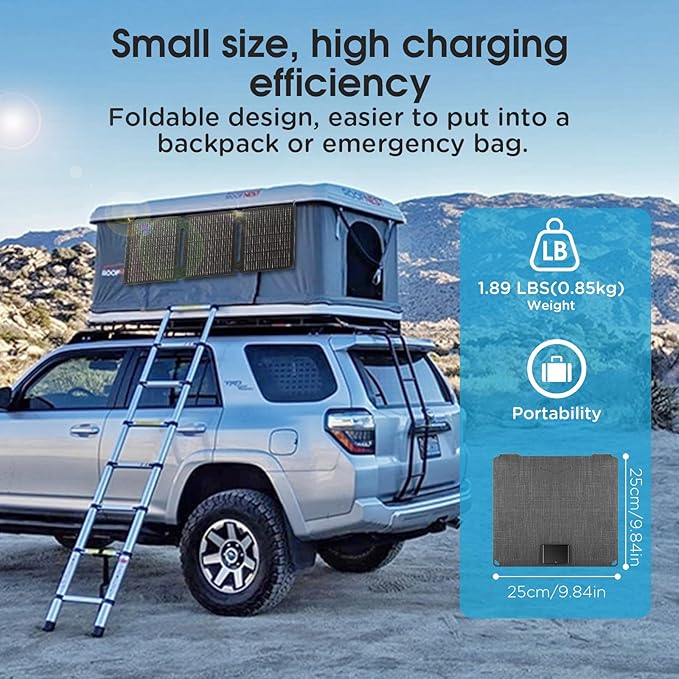 35w Solar Charger Fast Charging Cell Phone Battery Charger Portable Generator for Camping Waterproof Dustproof Battery Pack Charger Portable