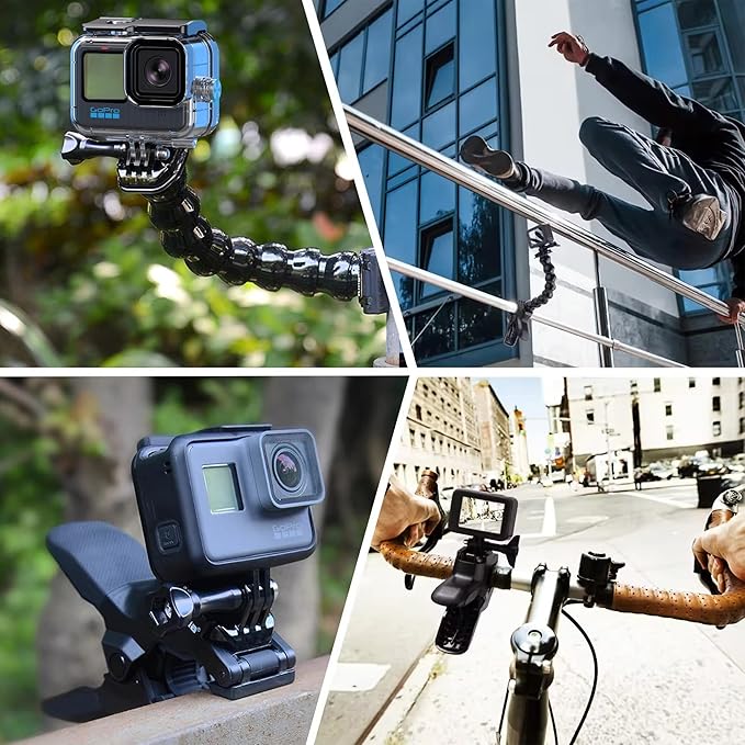 Waterproof Case for GoPro Hero 13 12 11 10 9 Black, 230FT/70M Underwater Diving Housing Protective Case Action Camera Accessories